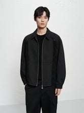 Men's Chenille Tonal Panel Jacket